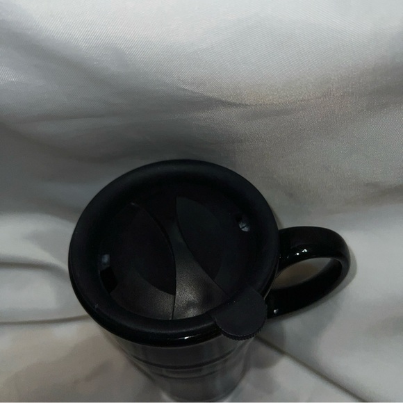 Longaberger pottery tumbler with lid - Picture 3 of 6